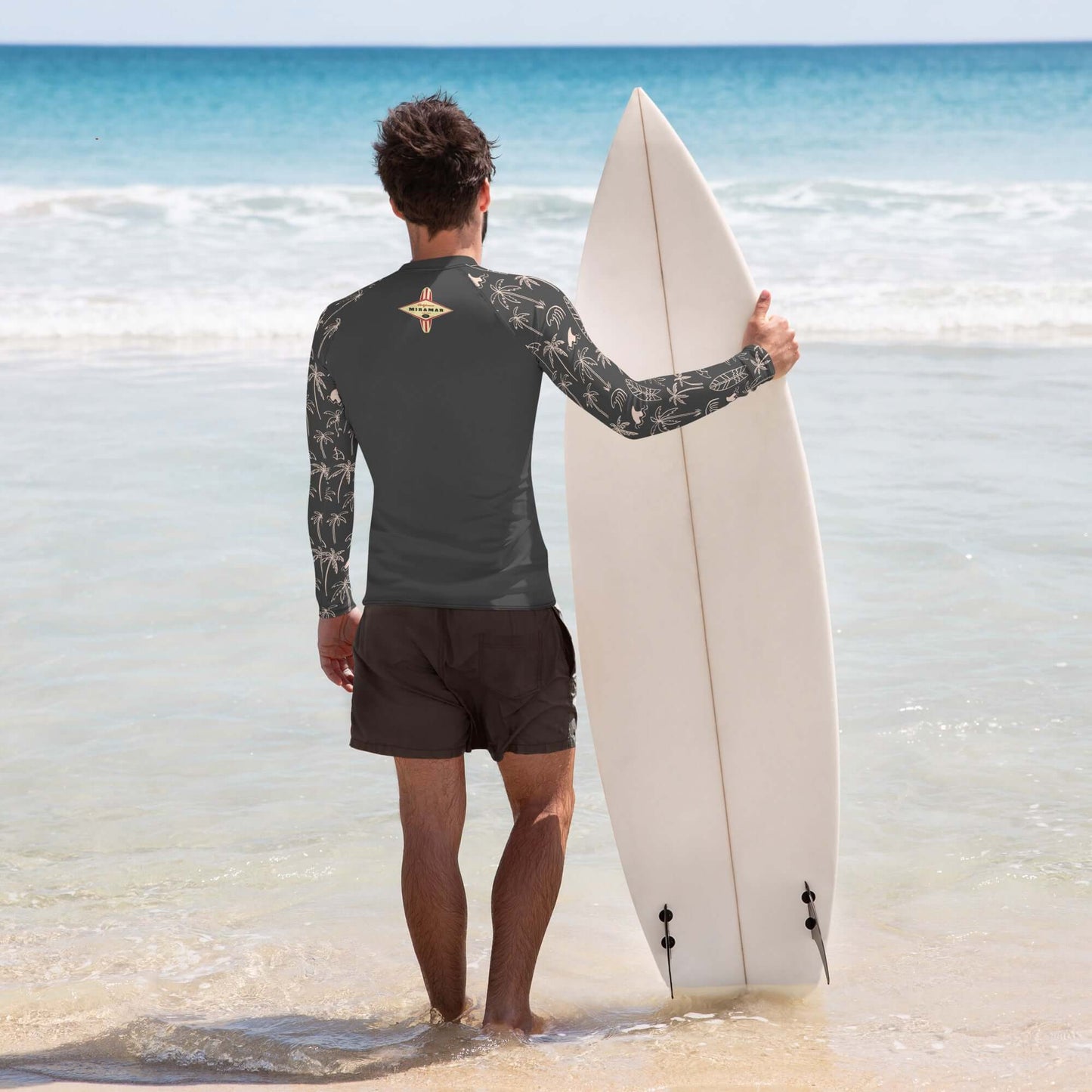 Beach Men's Rash Guard