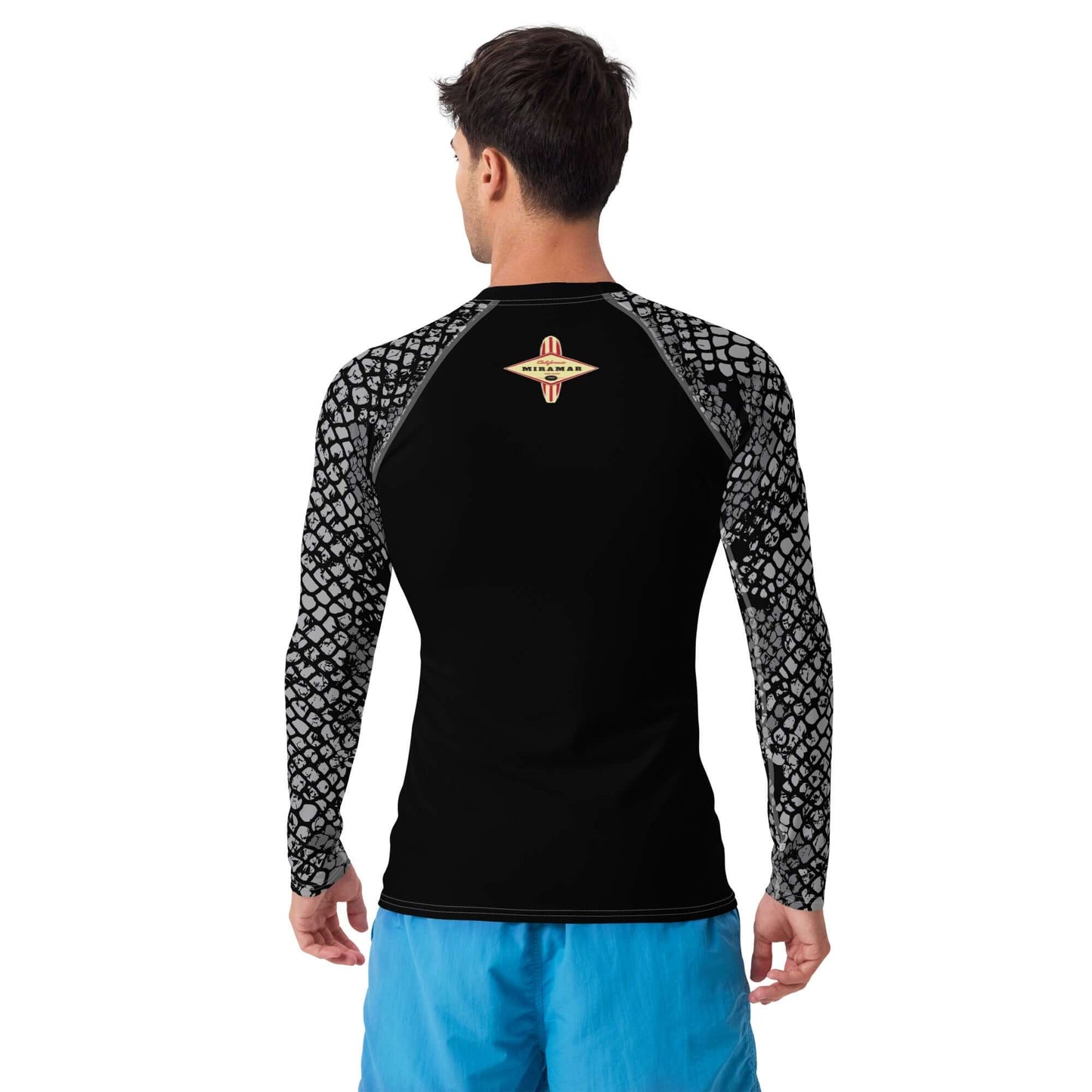 Snake Skin Men's Rash Guard