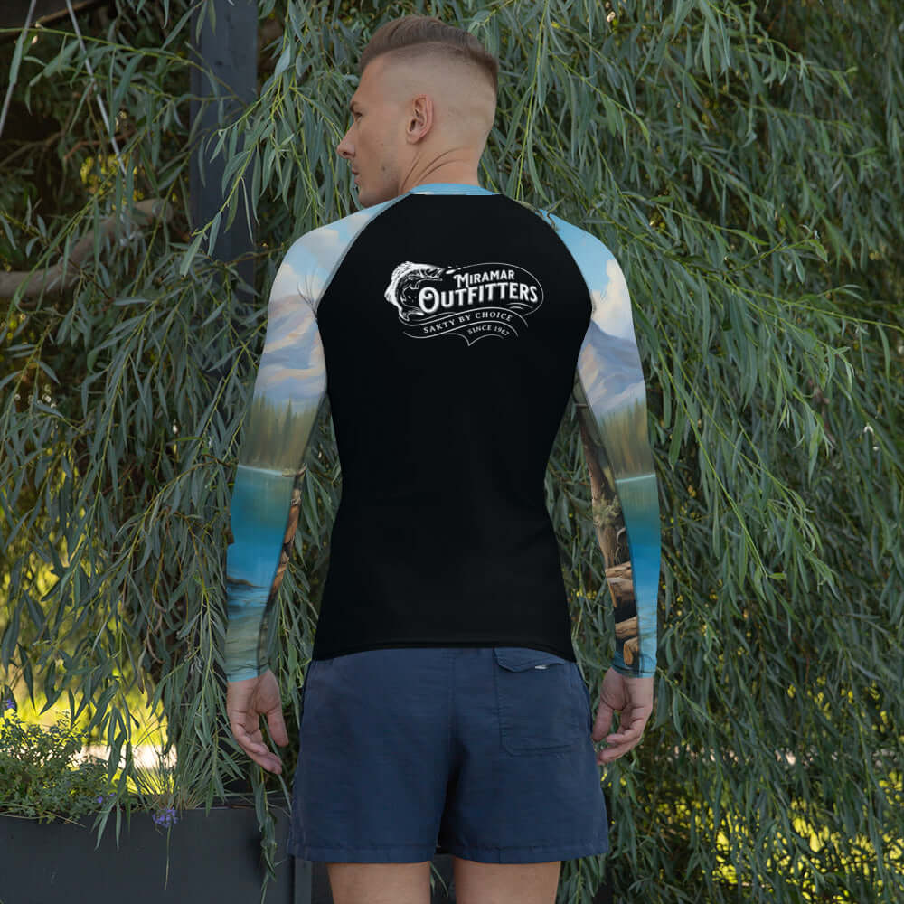 Men's Rash Guard by Miramar Outfitters Salty By Choice Collection