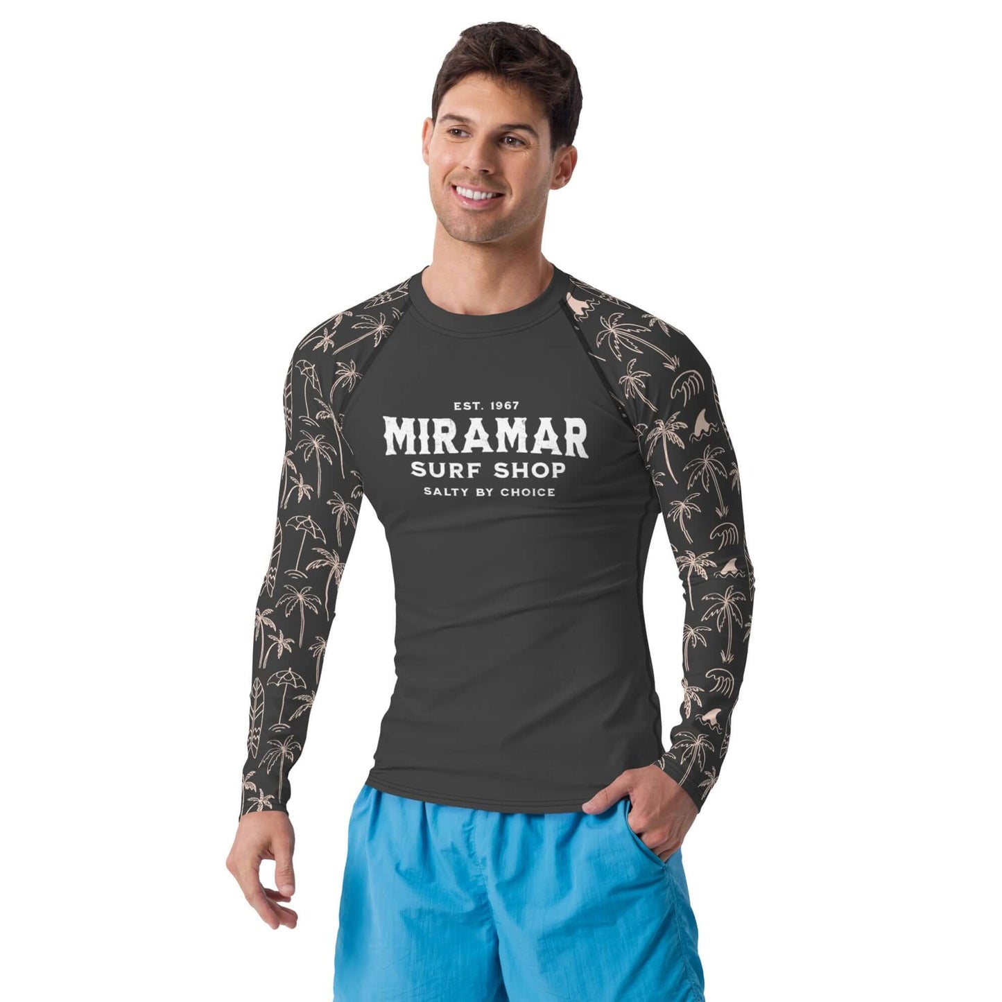 Beach Men's Rash Guard