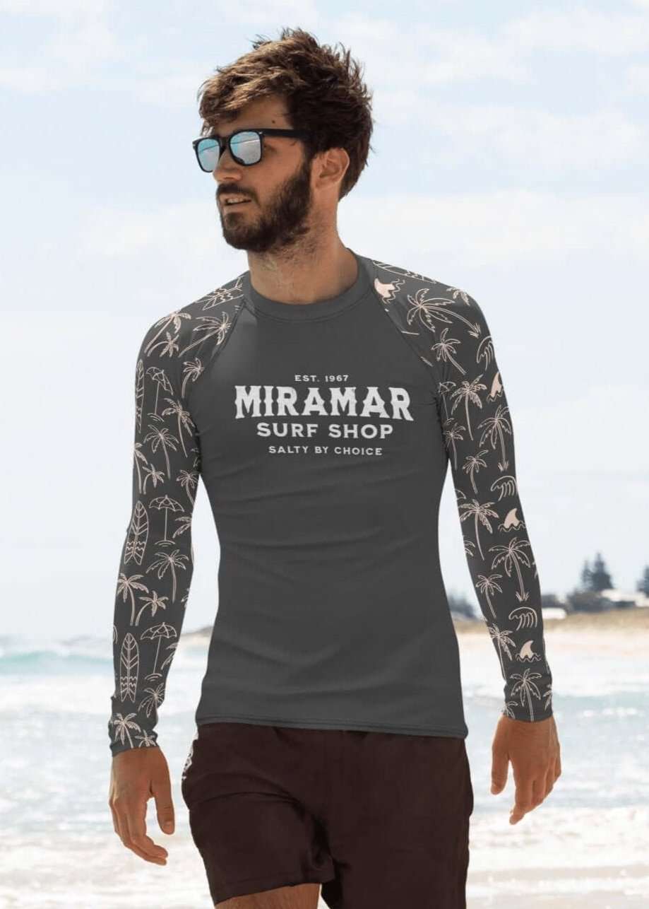 Beach Men's Rash Guard