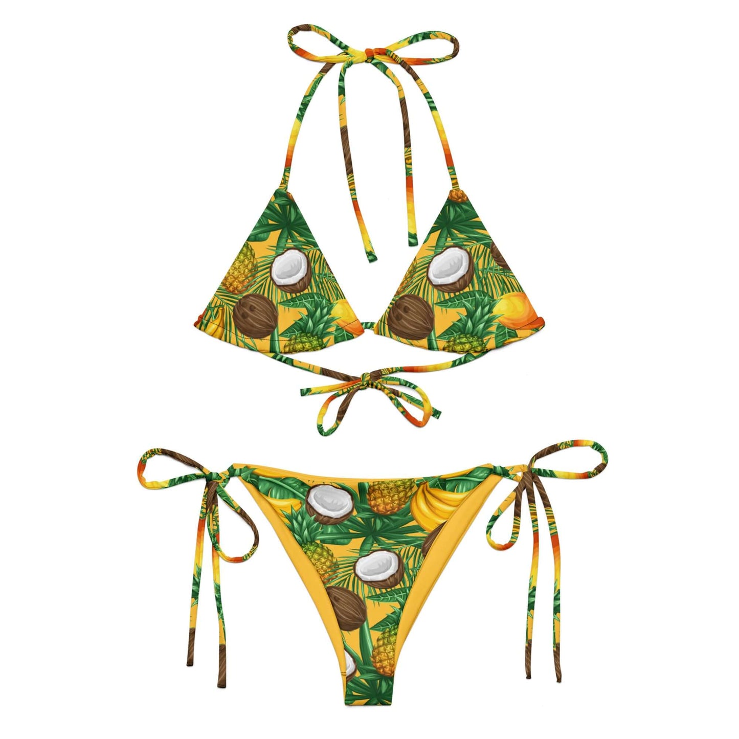 Coconut and Banana String Bikini