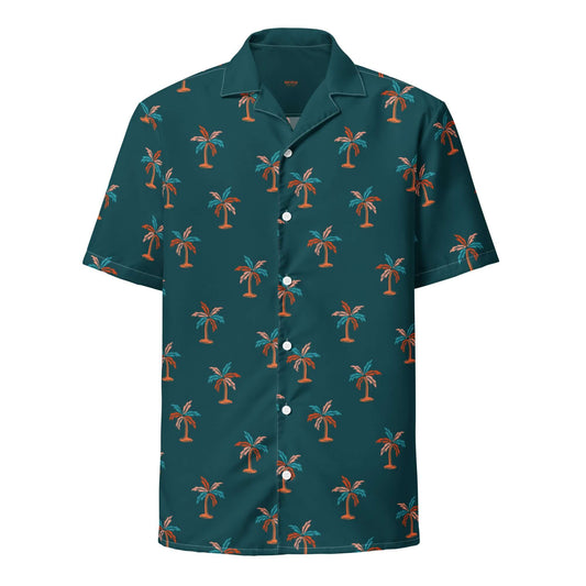 Palm Trees Vintage Bowler Shirt