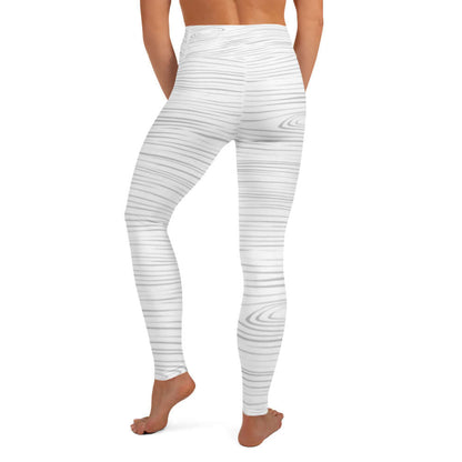 Wood Grain Yoga Leggings