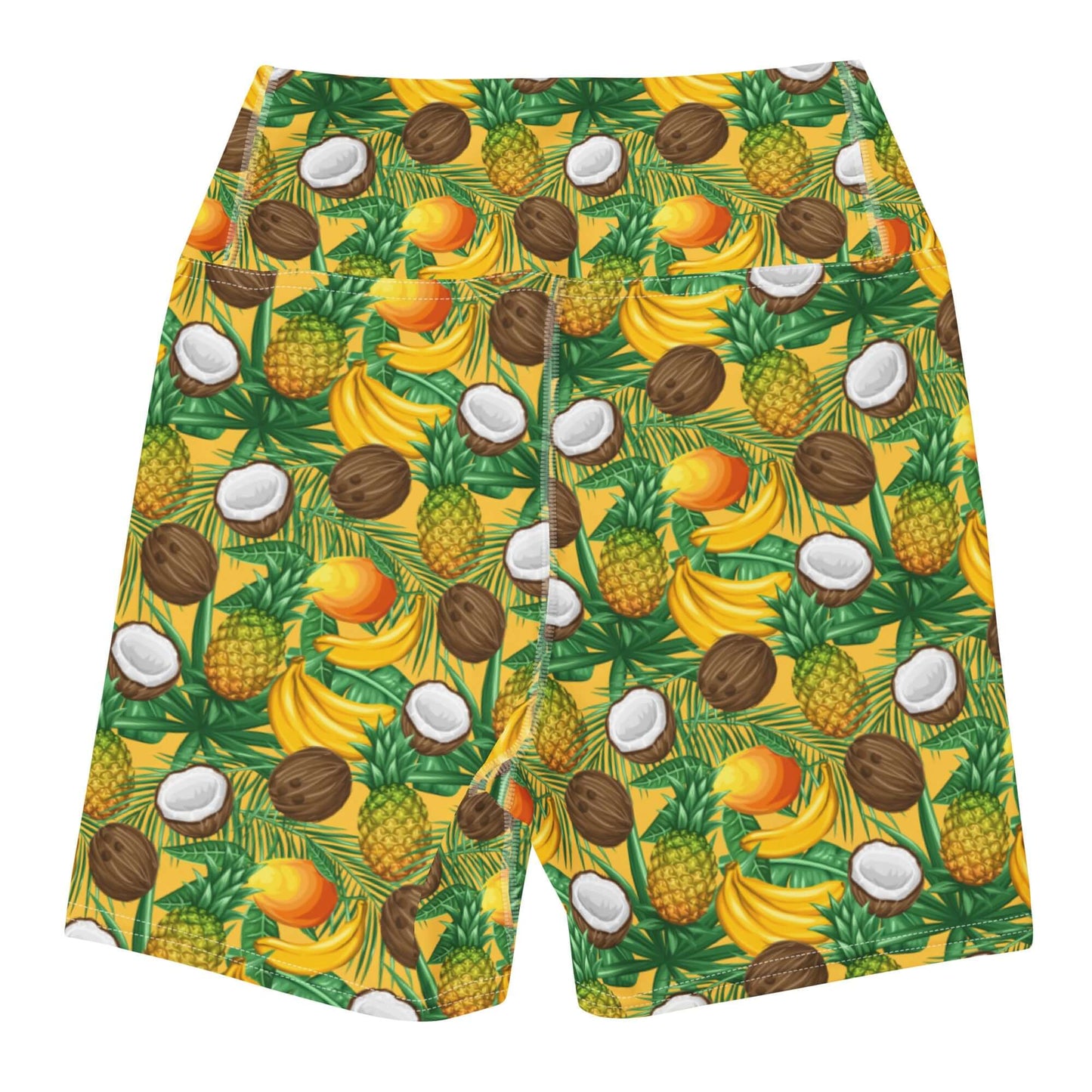 Coconut and Banana Yoga Shorts