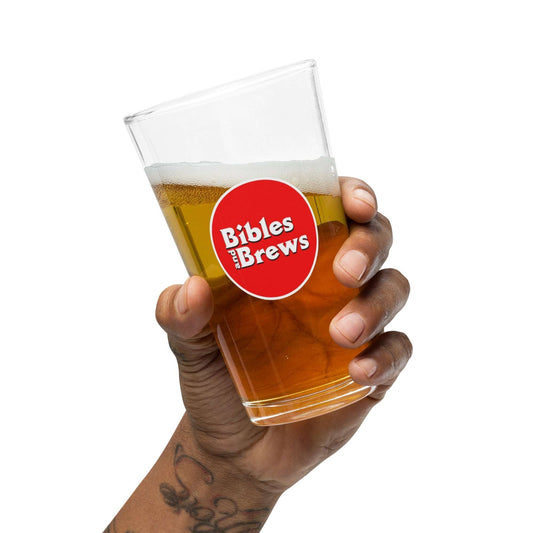 Bibles and Brews Pint Glass Default Title by Salty By Choice™ We love ocean apparel
