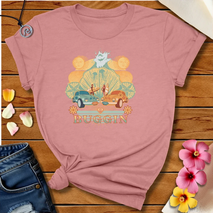 Buggin Tee Heather Mauve by Salty By Choice™ We love ocean apparel