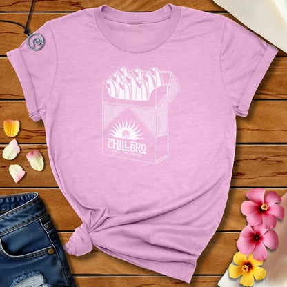 Chill Bro Tee Heather Prism Lilac by Salty By Choice™ We love ocean apparel