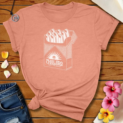 Chill Bro Tee Heather Prism Sunset by Salty By Choice™ We love ocean apparel