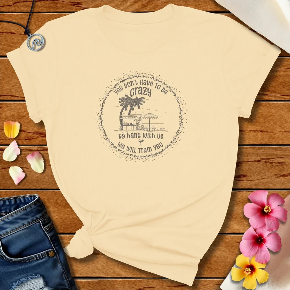 Crazy Hang Tee Soft Cream by Salty By Choice™ We love ocean apparel
