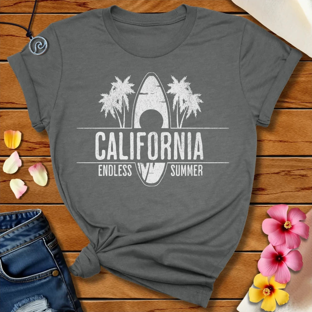 Endless Summer Tee Deep Heather by Salty By Choice™ We love ocean apparel