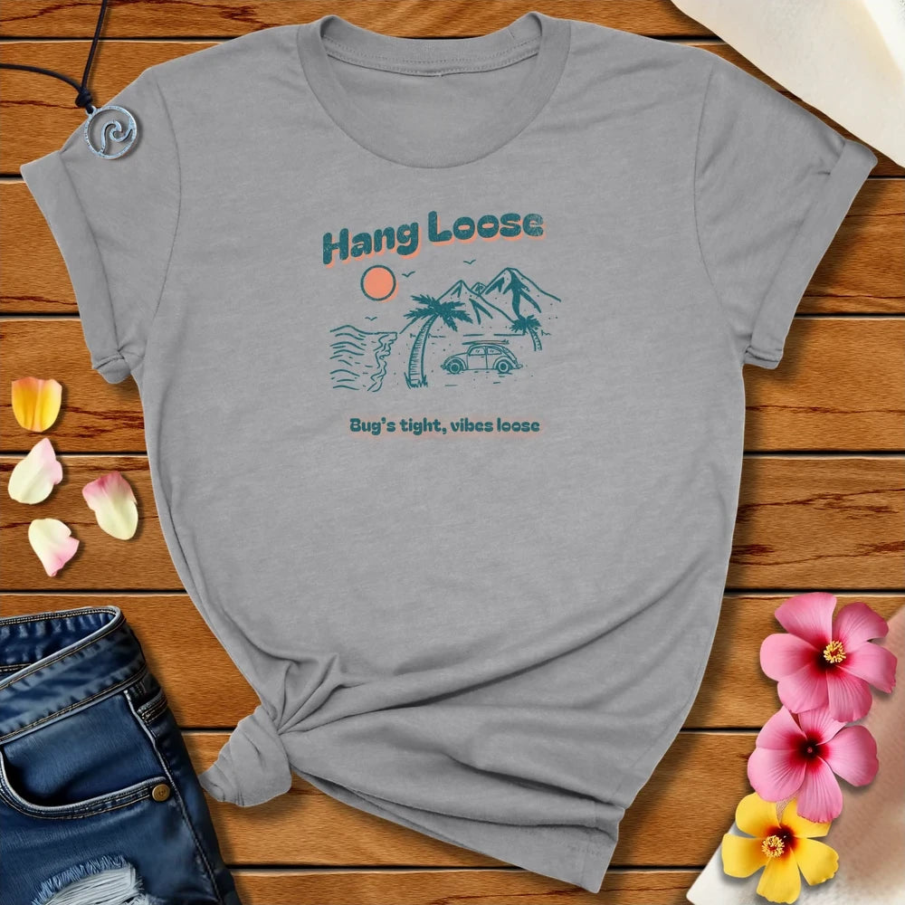 Hang Loose Tee Athletic Heather by Salty By Choice™ We love ocean apparel