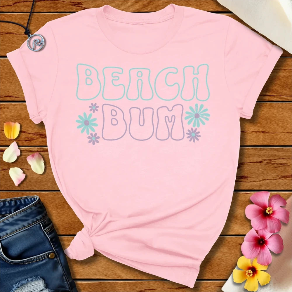 Happy Summertime Tee Soft Pink by Salty By Choice™ We love ocean apparel