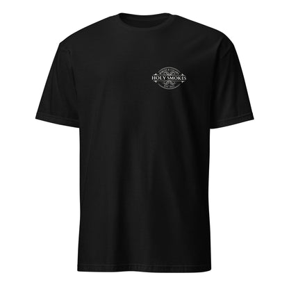 Holy Smokes Two Sided 100% Cotton Tee Black by Salty By Choice™ We love ocean apparel