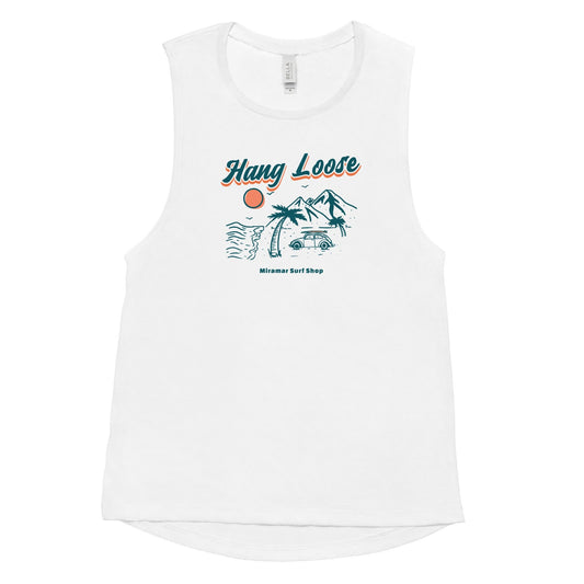 Miramar Surf Shop Muscle Hang Loose Ladies’ Tank