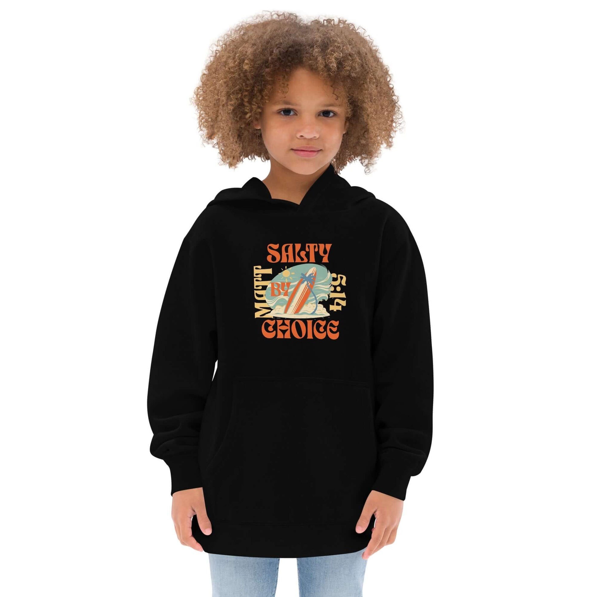 Summer Holiday Kids Fleece Hoodie by Miramar Outfitters Salty By Choice Collection