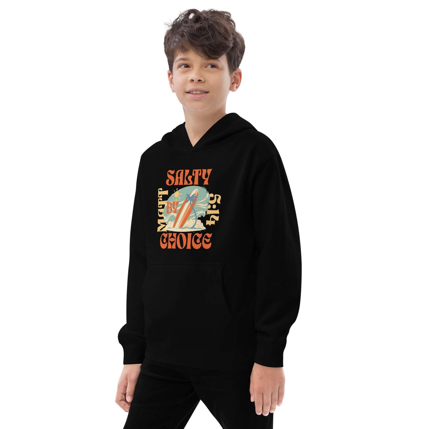 Summer Holiday Kids Fleece Hoodie by Miramar Outfitters Salty By Choice Collection