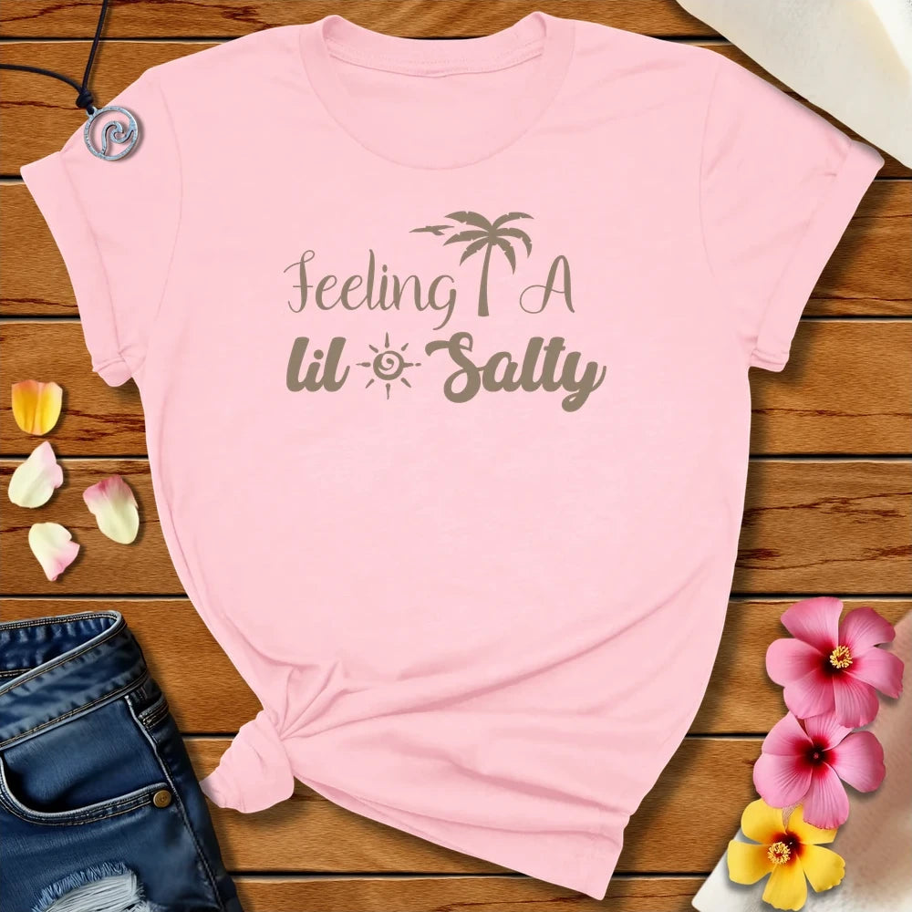 Lil Salty Tee Soft Pink by Salty By Choice™ We love ocean apparel