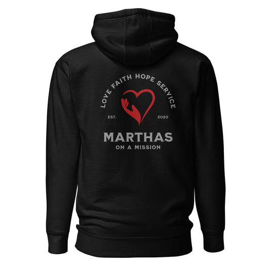 Martha's on a Mission Two Sided Unisex Hoodie by Salty By Choice™ We love ocean apparel
