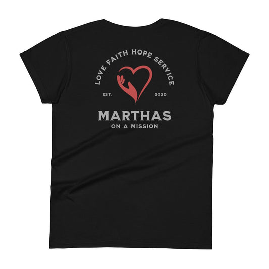 Martha's on a Mission Two Sided Women's Tee by Salty By Choice™ We love ocean apparel