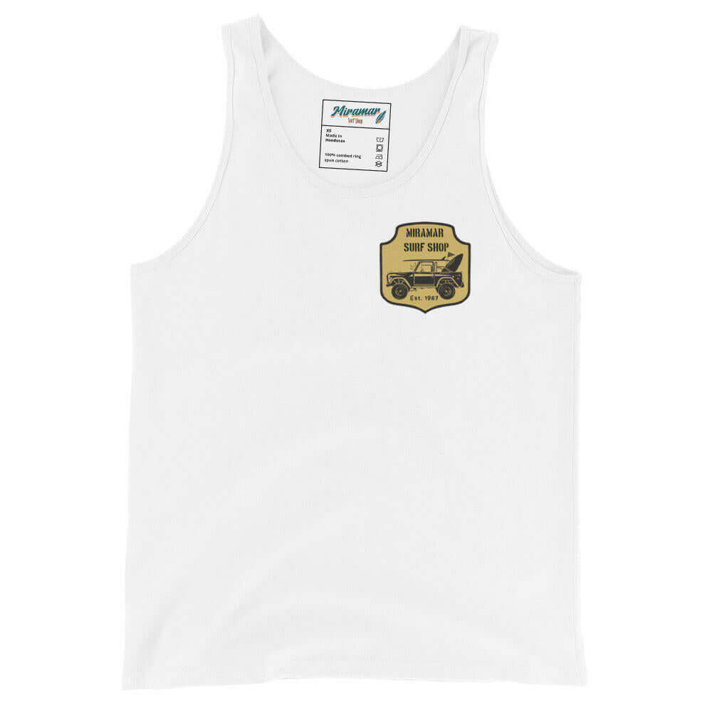 Men's Beach Rig Tank Top.