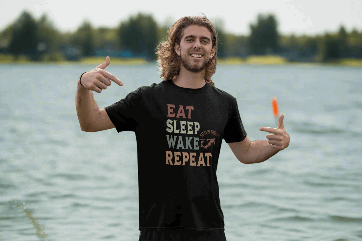 Eat Sleep Wake Unisex Tee