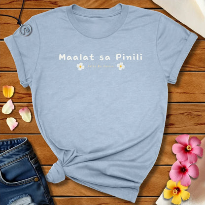 Philippines Salty By Choice Tee Heather Prism Dusty Blue by Salty By Choice™ We love ocean apparel