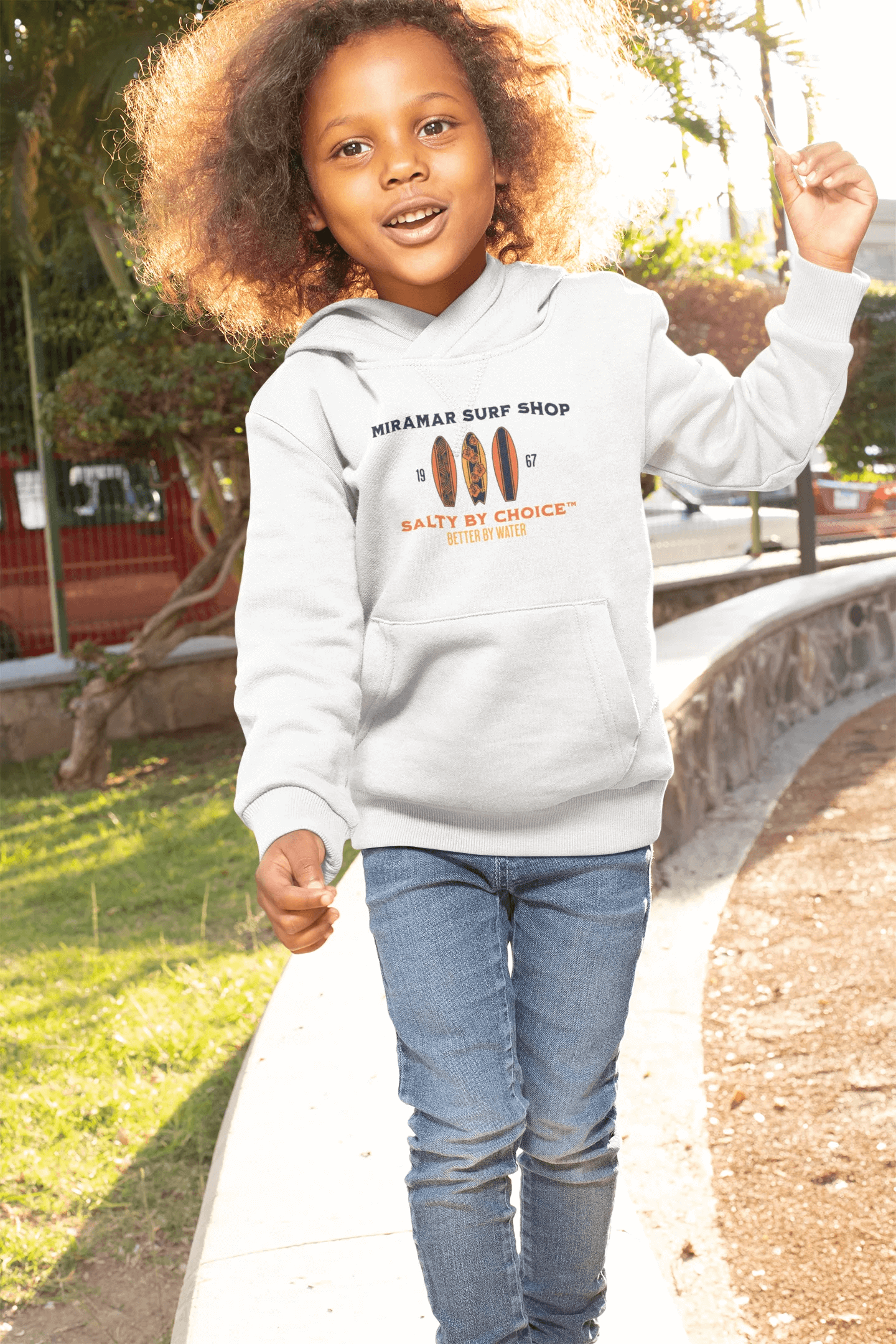 Surf Stack Kids Fleece Hoodie