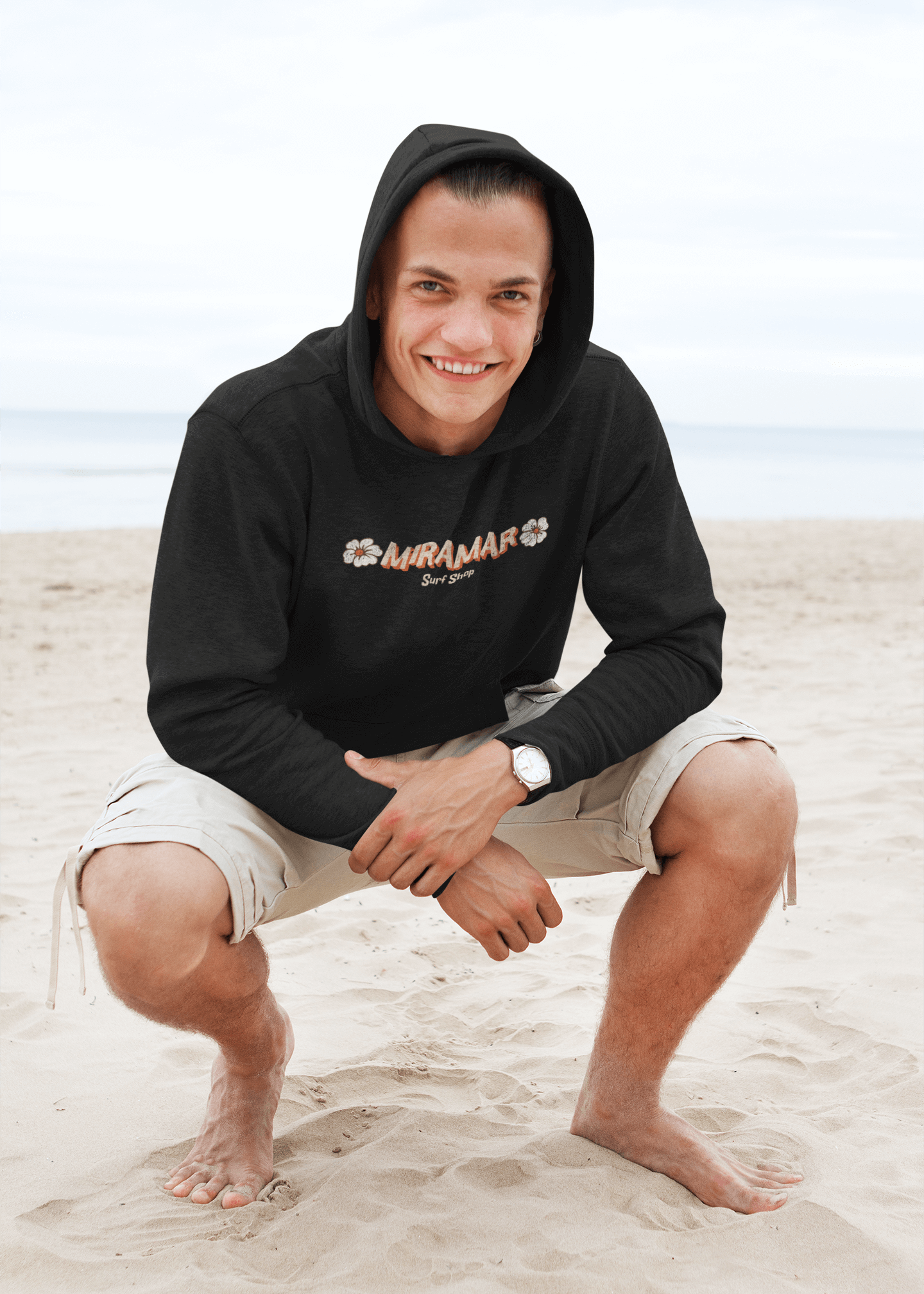 Surfs Up Unisex Hoodie by Miramar Outfitters Salty By Choice Collection