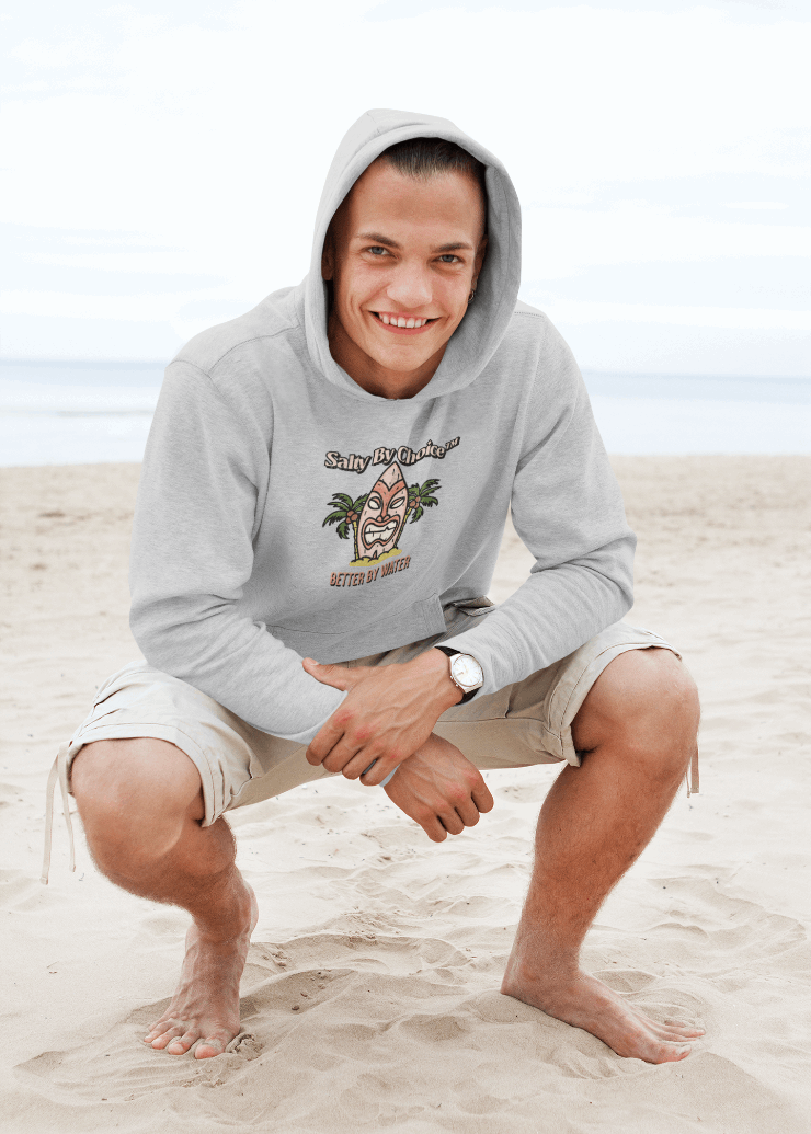 Smiling Tiki Unisex Hoodie