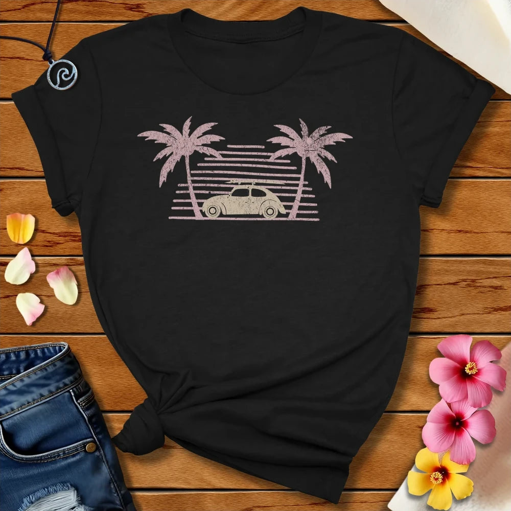 Retro Bug Tee Black Heather by Salty By Choice™ We love ocean apparel