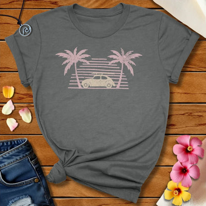 Retro Bug Tee Deep Heather by Salty By Choice™ We love ocean apparel