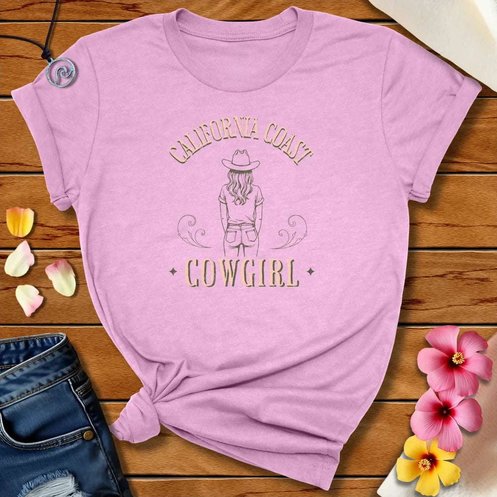 Salty Cowgirl Tee Heather Prism Lilac by Salty By Choice™ We love ocean apparel