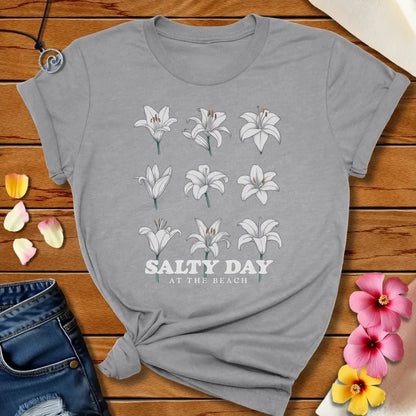 Salty Day Tee Athletic Heather by Salty By Choice® We love the beach ocean and anything around water.