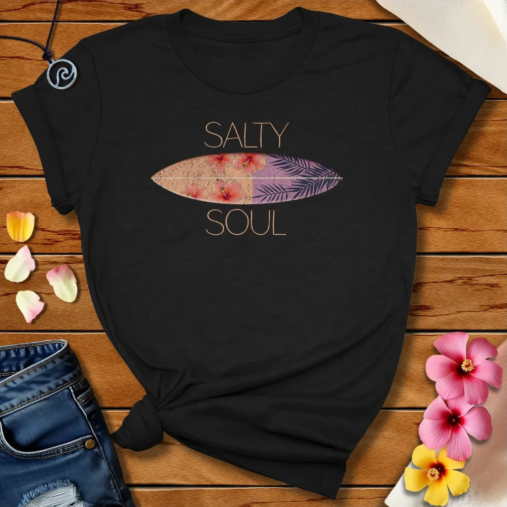 Salty Soul Tee Black by Salty By Choice™ We love ocean apparel