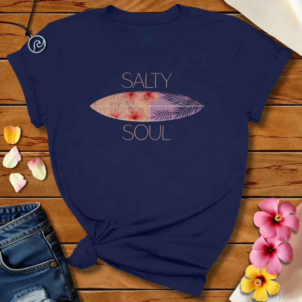 Salty Soul Tee Navy by Salty By Choice™ We love ocean apparel