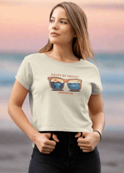 Sunglasses Crop Top