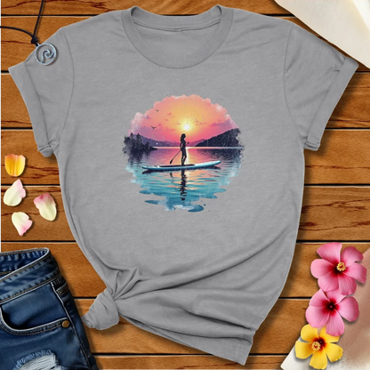SUP Tee Athletic Heather by Salty By Choice™ We love ocean apparel