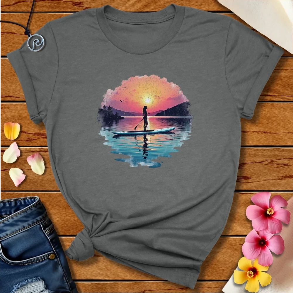 SUP Tee Deep Heather by Salty By Choice™ We love ocean apparel