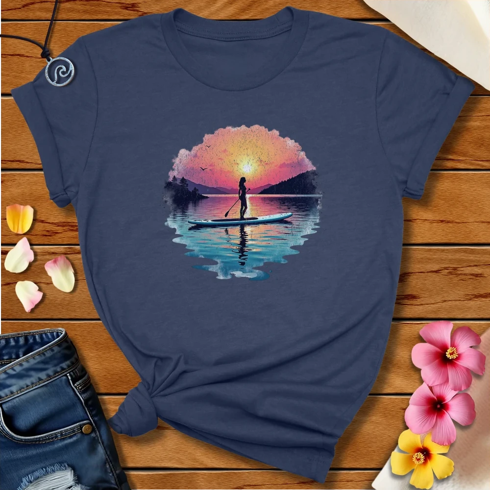 SUP Tee Heather Navy by Salty By Choice™ We love ocean apparel