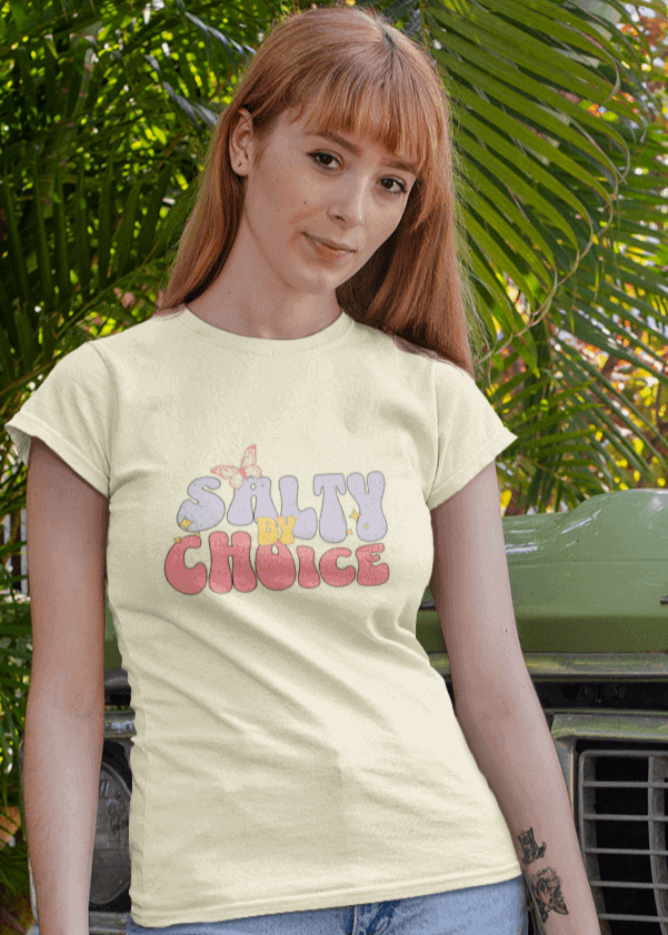 Butterfly Salty by Choice Women's Relaxed T-Shirt