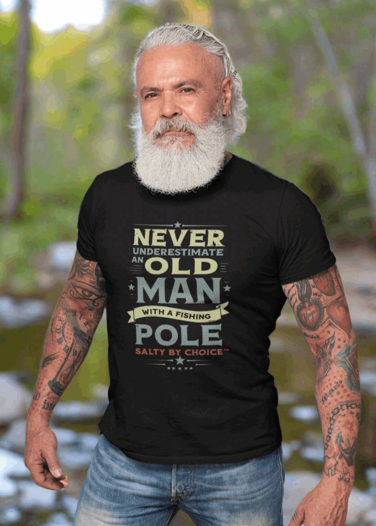 Never Underestimate Unisex Tee by Miramar Outfitters Salty By Choice Collection