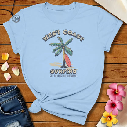 Time Heals Tee Baby Blue by Salty By Choice™ We love ocean apparel