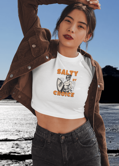 Very Salty Crop Top by Miramar Outfitters Salty By Choice Collection