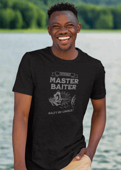 Experienced Master Baiter Salty By Choice™ Unisex T-Shirt