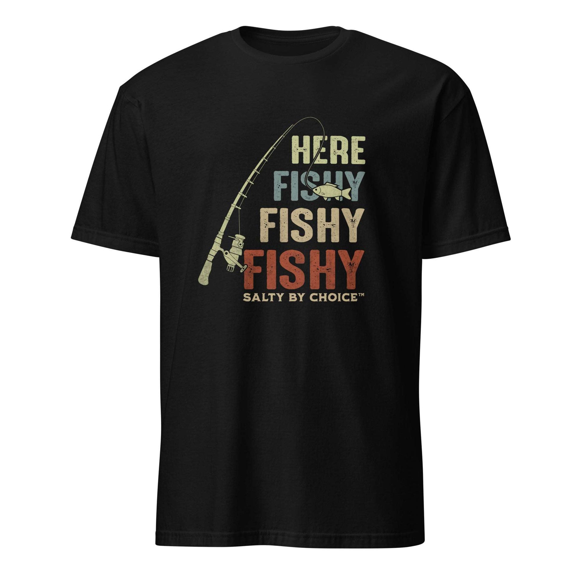 Dad Here Fishy Unisex Tee