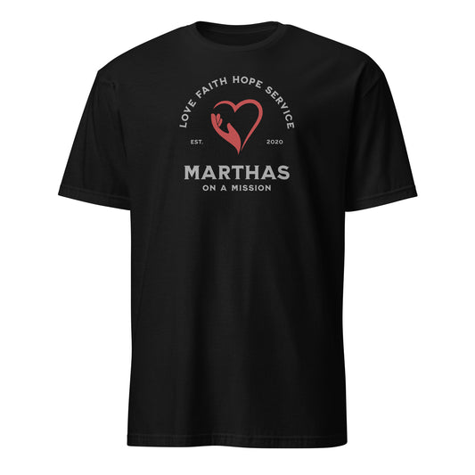 Heart and Hand Unisex T-Shirt Black by Miramar Outfitters Salty By Choice Collection