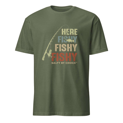 Dad Here Fishy Unisex Tee