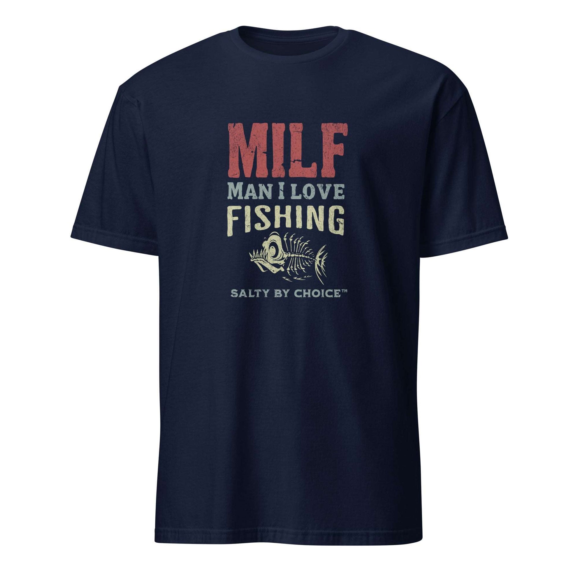 MILF Unisex Tee Navy by Miramar Outfitters Salty By Choice Collection