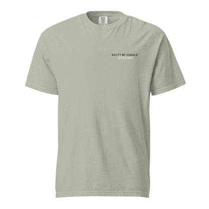 Gone Fishin Unisex Heavy Tee Bay by Miramar Outfitters Salty By Choice Collection